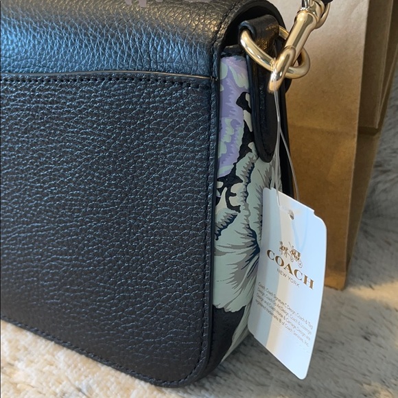 Coach Georgie Kaffe Fassett Leather Shoulder Bag💝 - Picture 10 of 16